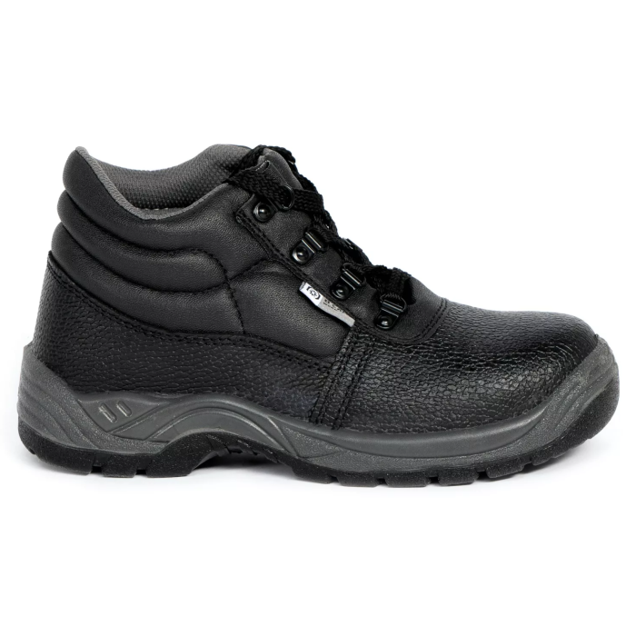 BOTA EM DE SEGURANÇA C/ BIQUEIRA DE AÇO | PRETO