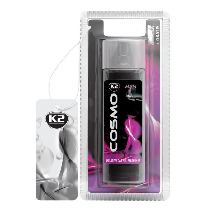 AMBIENTADOR K2-CAR COSMO MAN 50ML - BLISTER