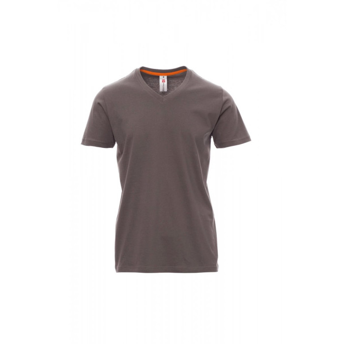 T-SHIRT DECOTE EM V M/C V-NECK 150G 100%A