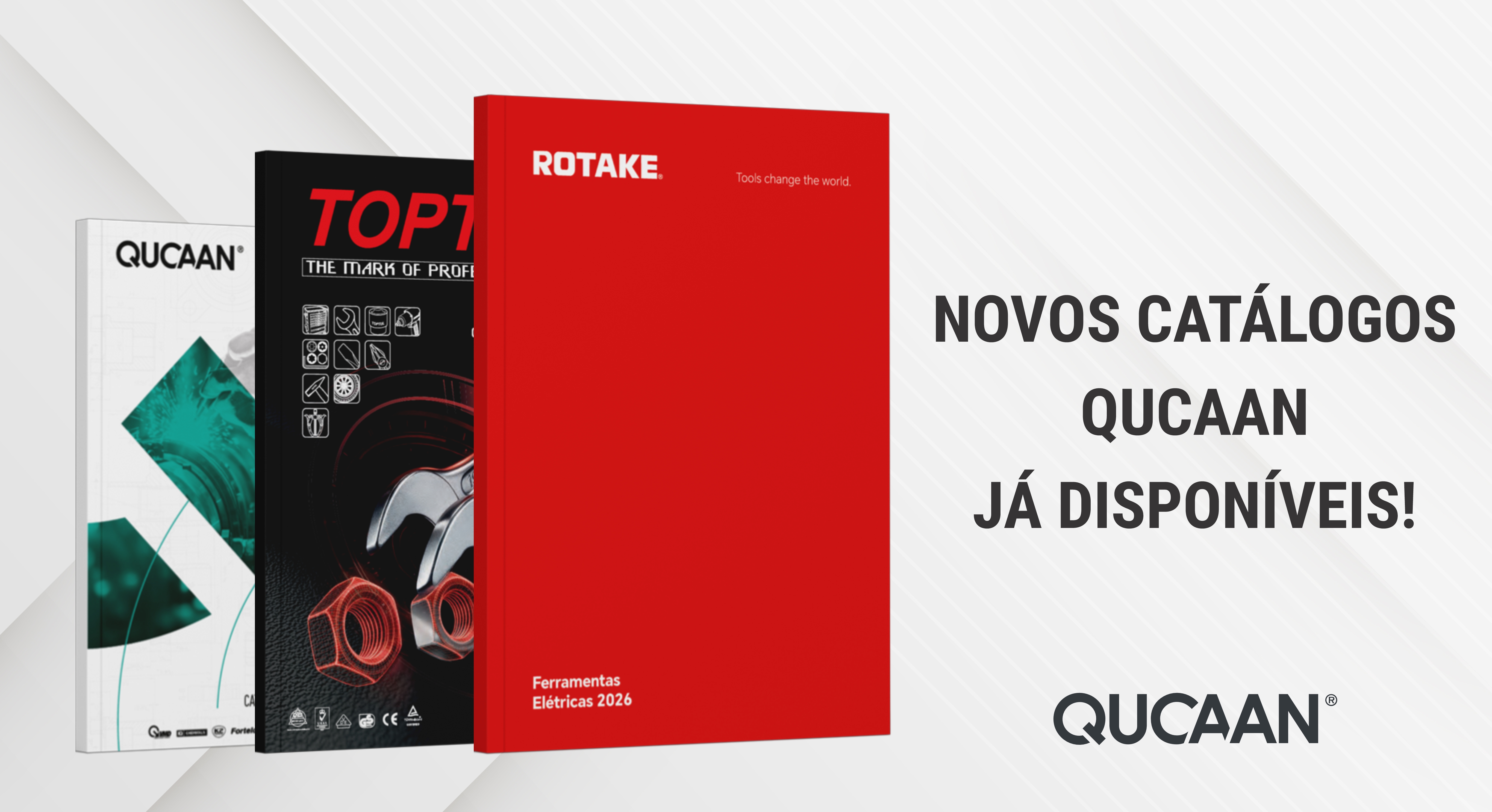 Novos Catálogos Qucaan 2026, já disponíveis!